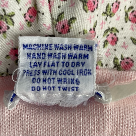 Vintage Friedknit Creations Acrylic Hooded Sweater Jacket Double Layer✔️Size - Picture 9 of 14